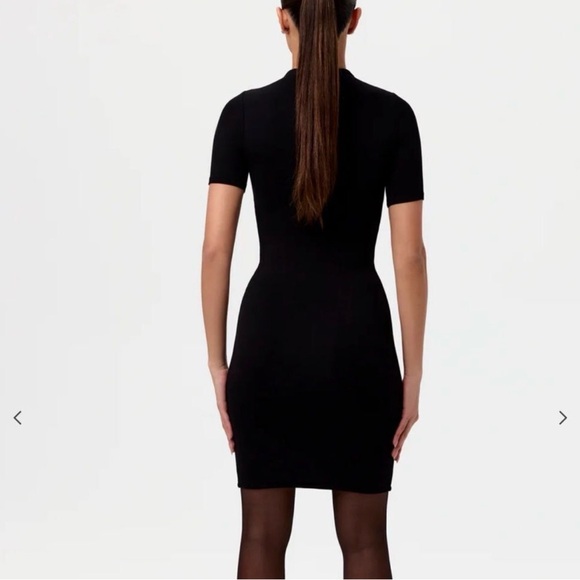 Naked Wardrobe Classic Black Mini Dress - Picture 2 of 2